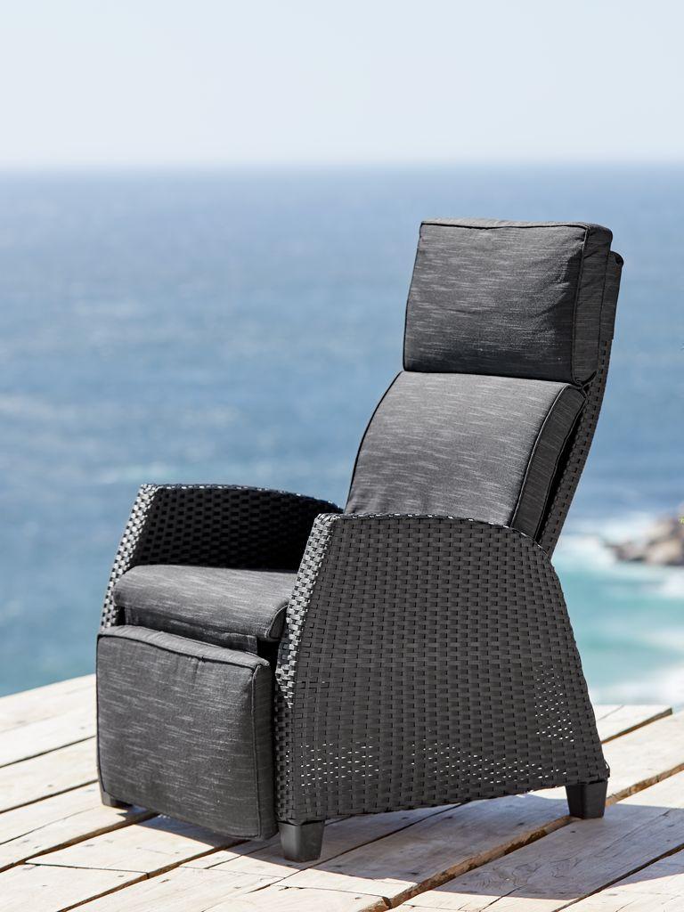 Cadeira lounge DOVRE preto