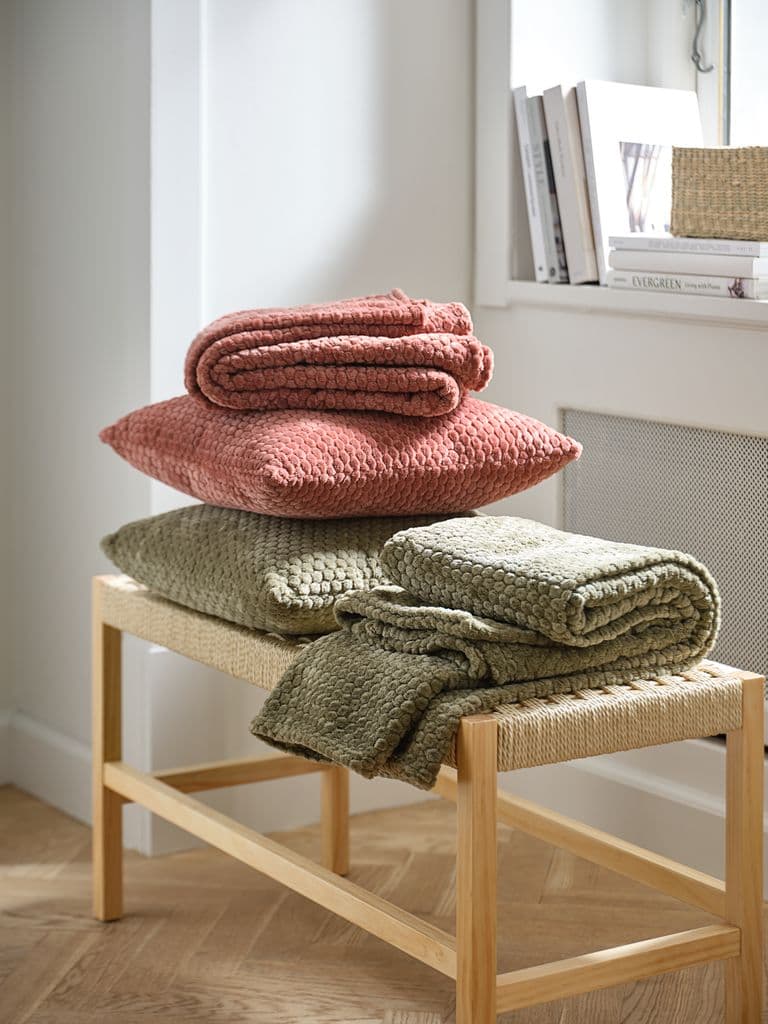 Manta polar ROSENVIAL 130x160 rosa