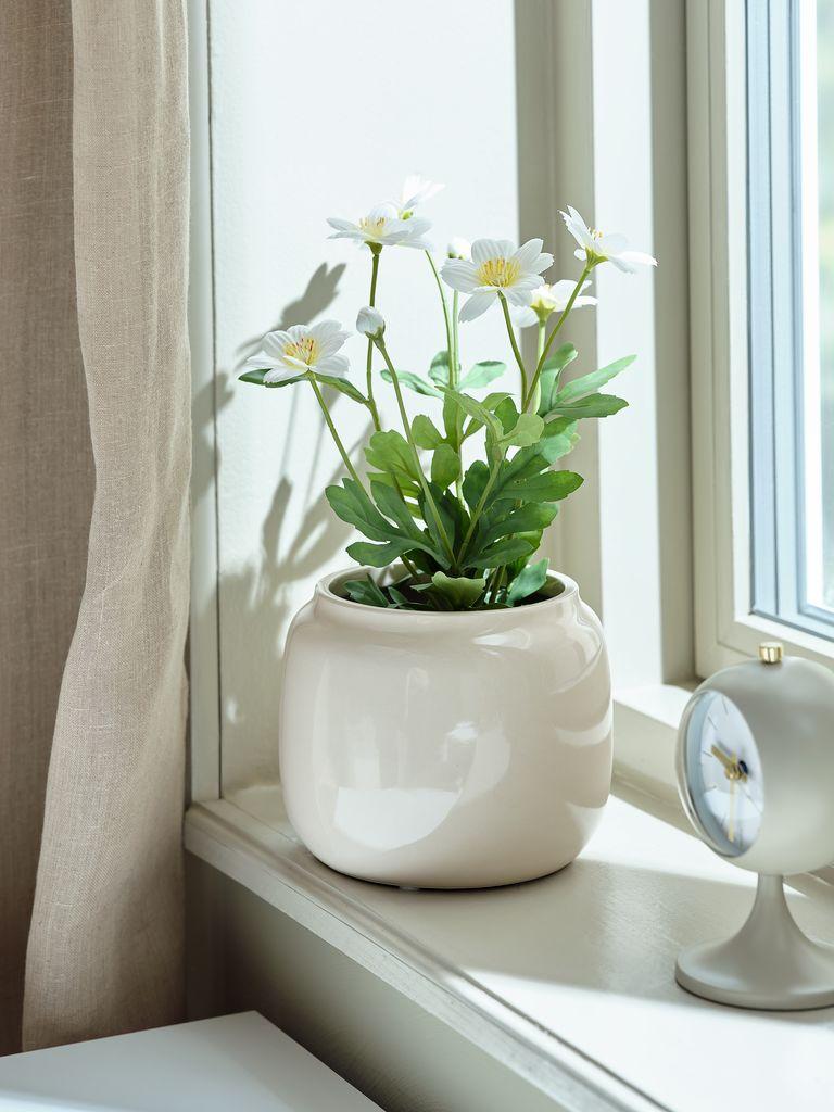 Planta artificial EINERT Ø18xA32cm com vaso