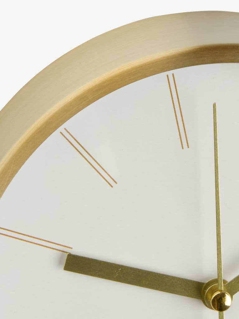 Relógio de parede CARSTEN Ø15cm dourado