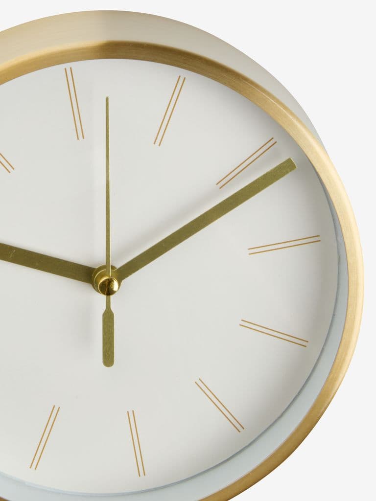 Relógio de parede CARSTEN Ø15cm dourado