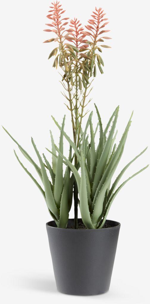 Planta artificial RASMUS A45cm com flores