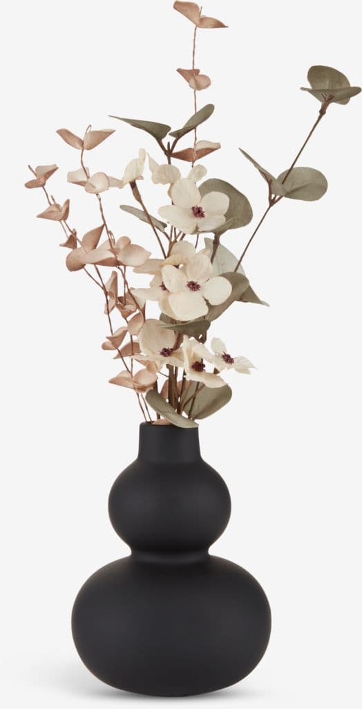 Flor artificial LAUST A38cm cinzento
