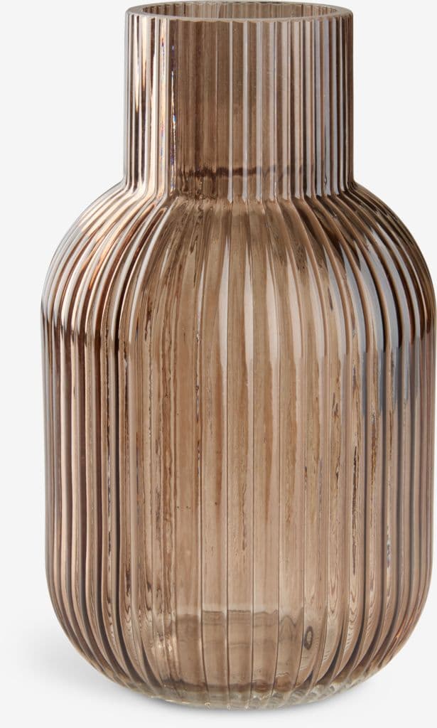Jarra YNGVAR Ø12xA21cm castanho