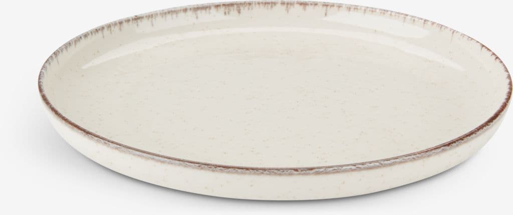 Prato FERDUS Ø19cm grés bege