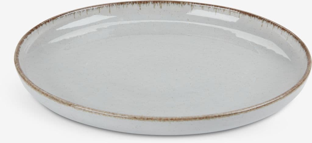 Prato FERDUS Ø19cm grés cinzento