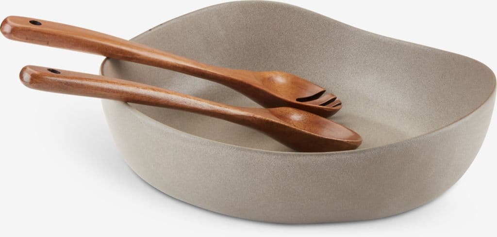 Talheres de salada KRESTIAN C30 cm madeira