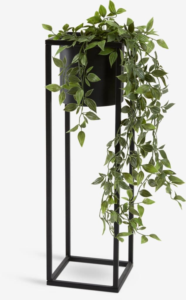Planta artificial OLIVER com vaso suspenso