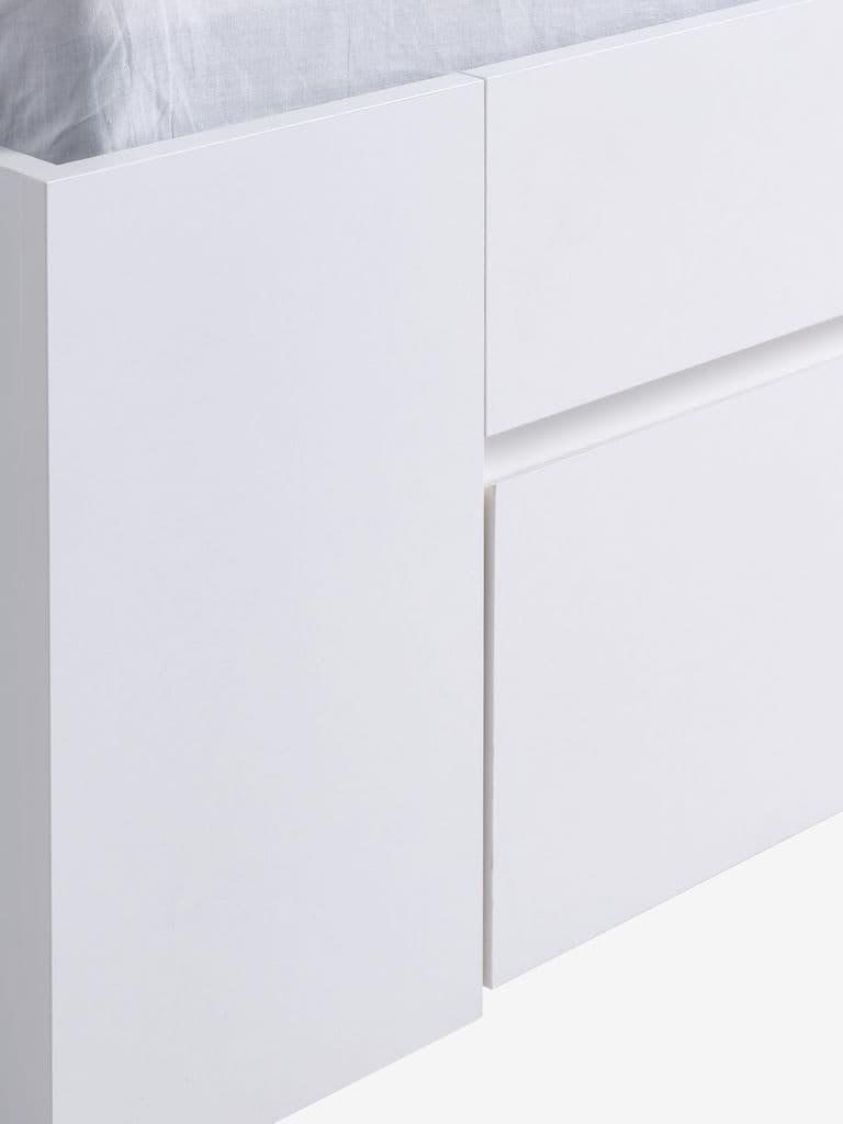 Estrutura de cama LIMFJORDEN 160x200 3 gavetas branco