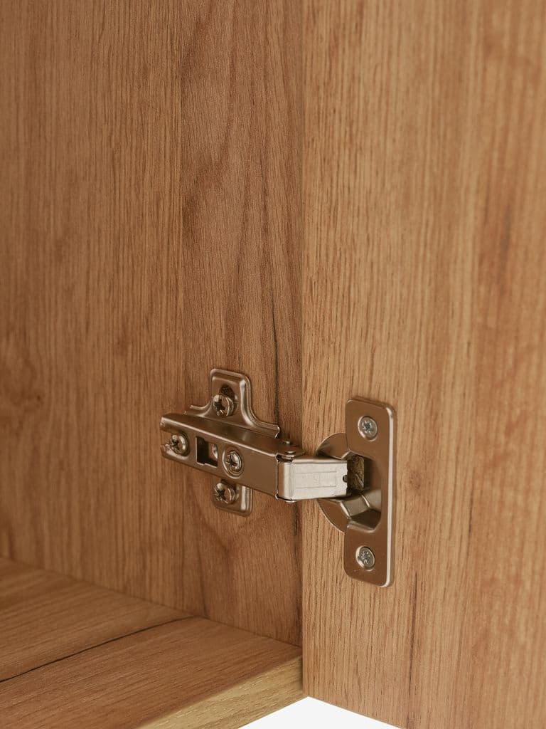Módulo superior JENSLEV 144x40 3 portas cor carvalho