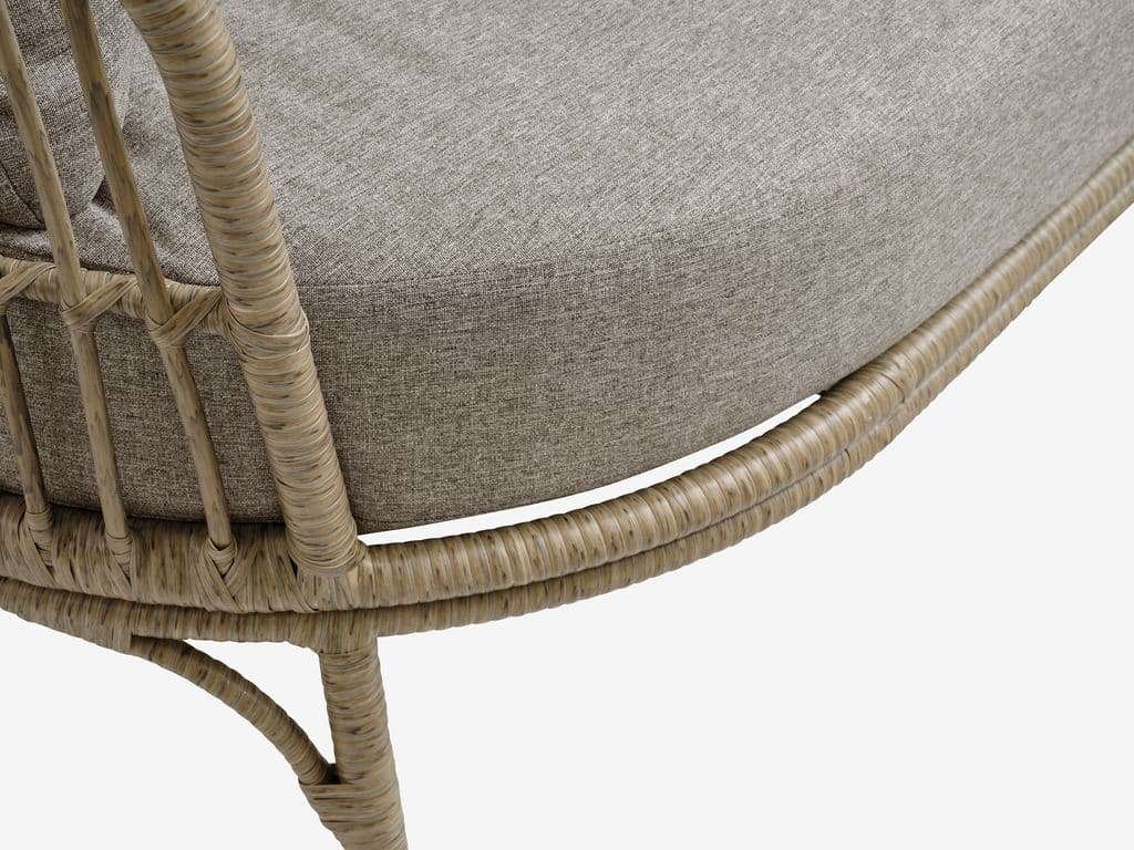 Lounge set ILLERUP 4,5 lugares natural