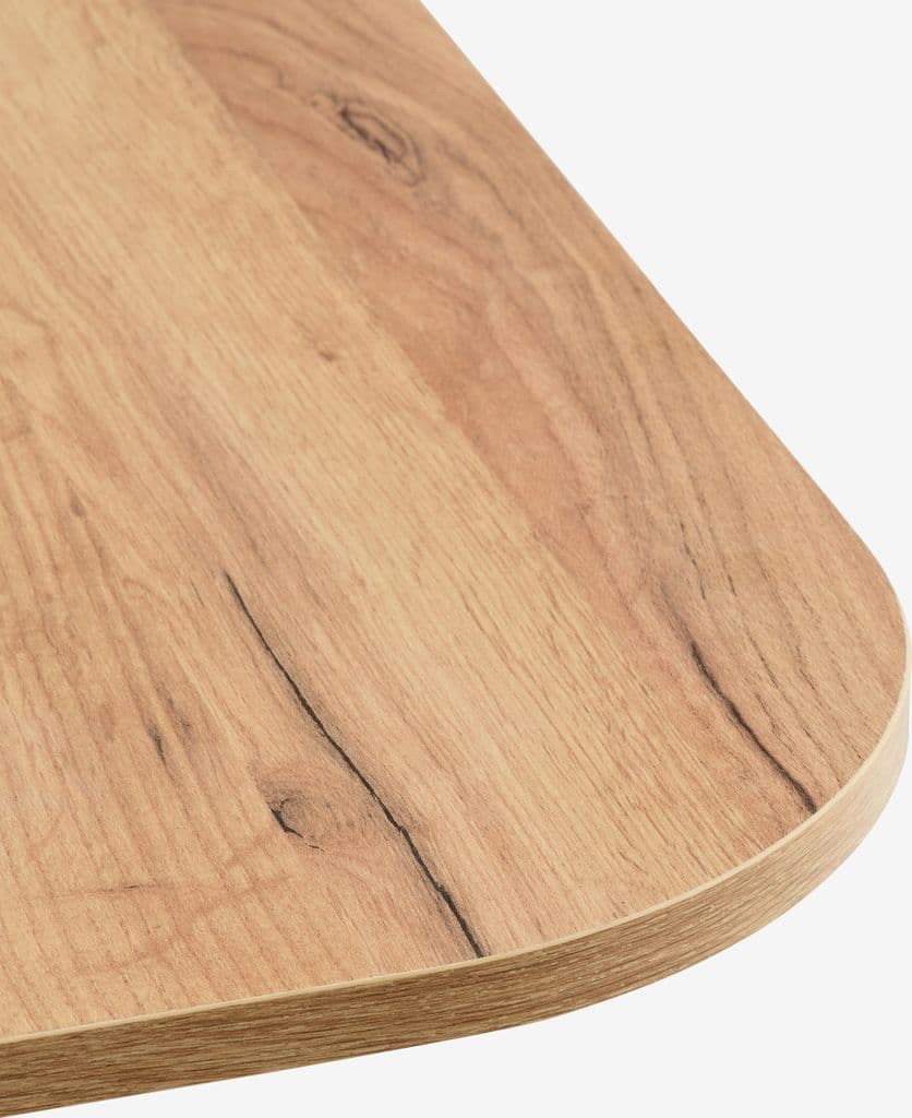 Mesa de jantar ALLING 80x100/163 cor carvalho