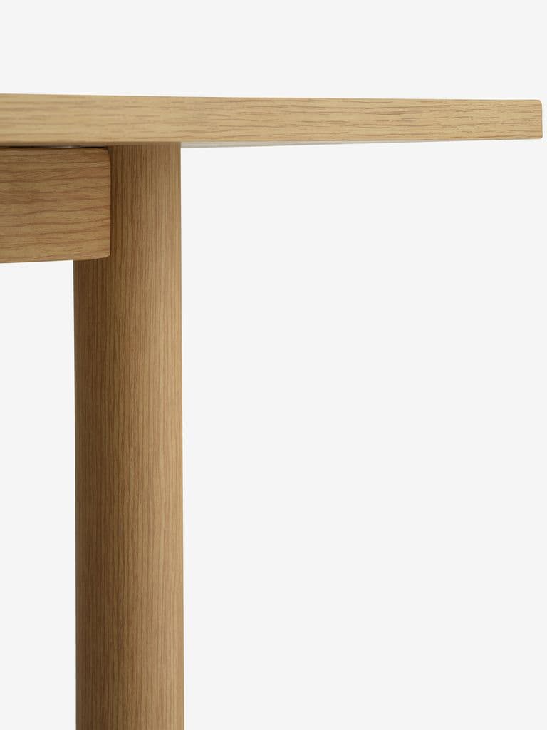 Mesa de jantar ALSTED 90x160 cor carvalho