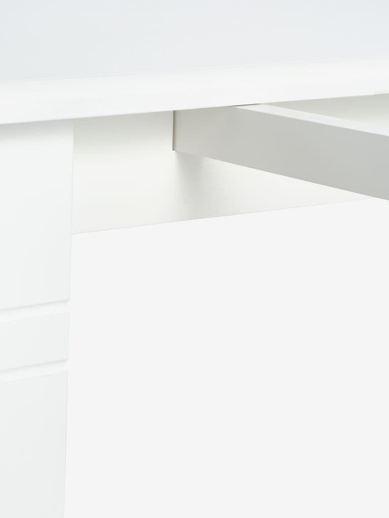 Mesa de jantar KIRKEBY 80x130/220 branco