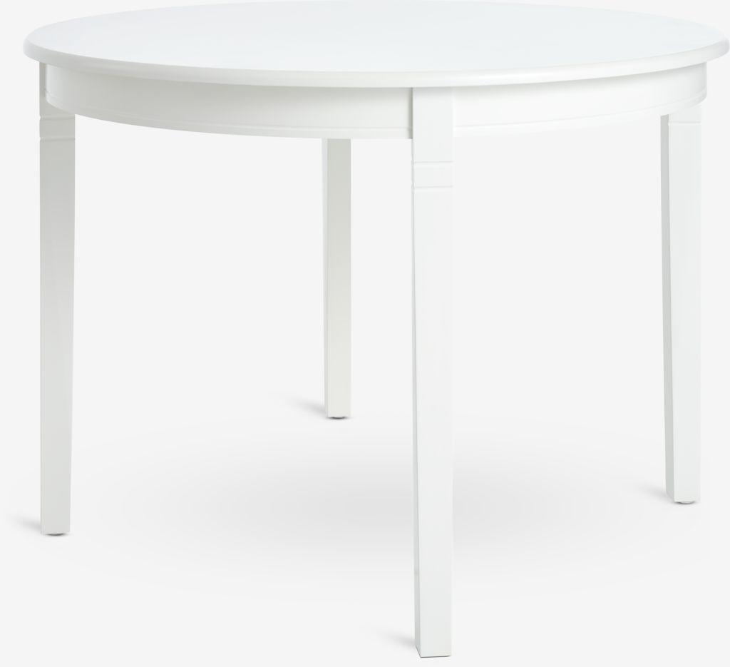 Mesa de jantar KIRKEBY Ø110 branco