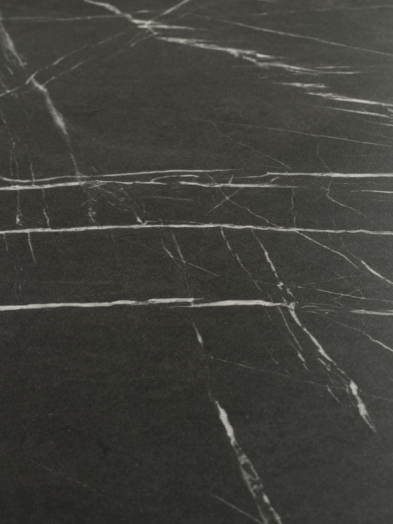 Mesa de jantar KRONDAL 90x180 cor mármore preto