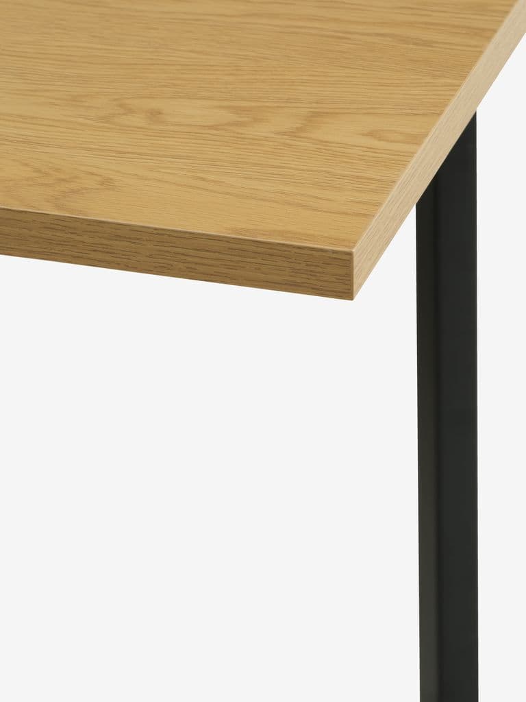Mesa de jantar FOLDINGBRO 75x38/84/130 cor carvalho