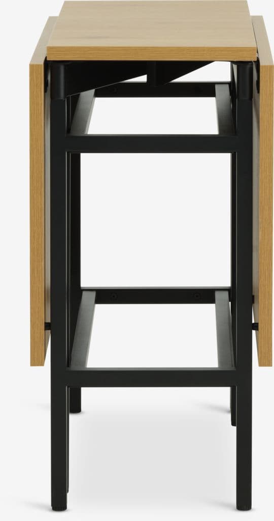 Mesa de jantar FOLDINGBRO 75x38/84/130 cor carvalho