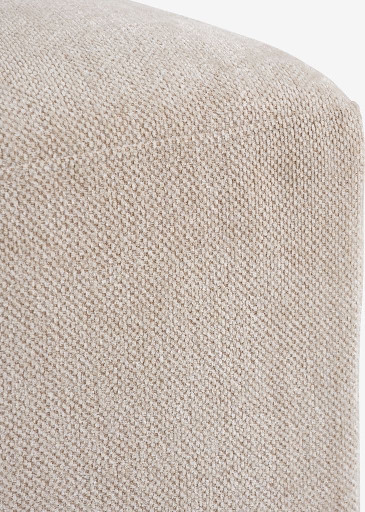 Módulo sofá SKEJBY canto/extremidade tecido cor areia