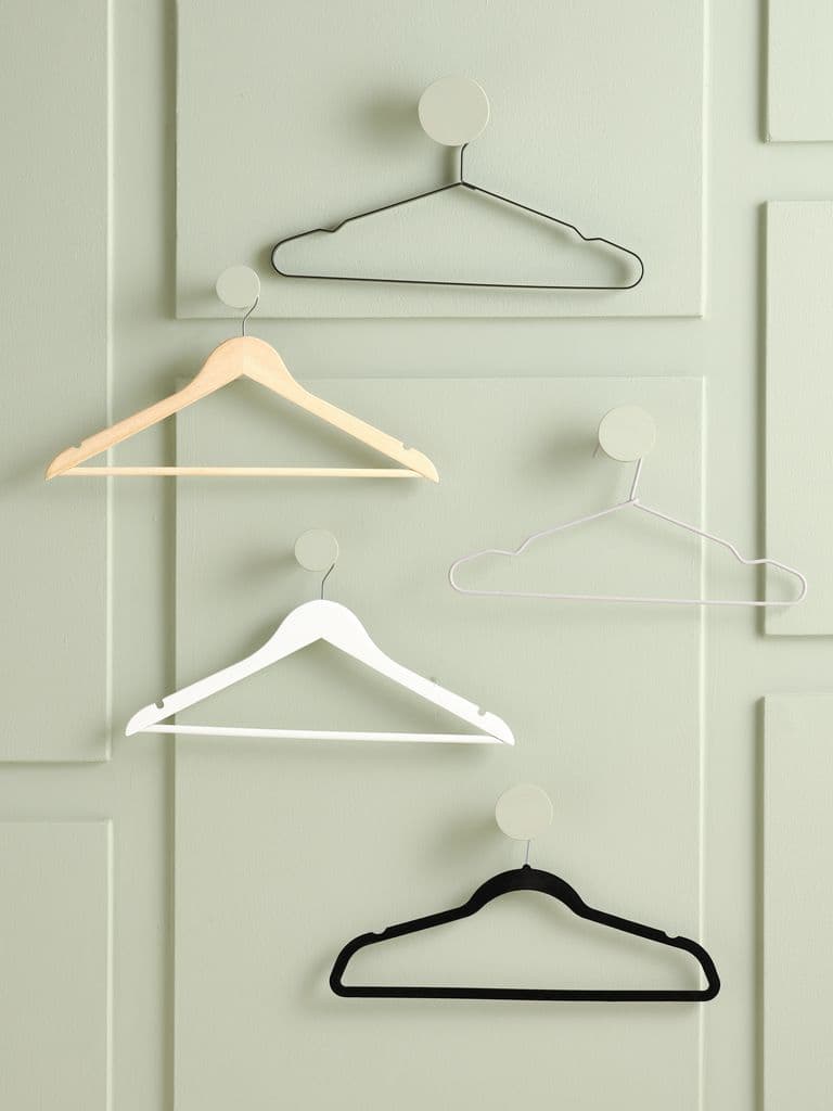 Cabides SVENSSON C41cm 5 unidades preto