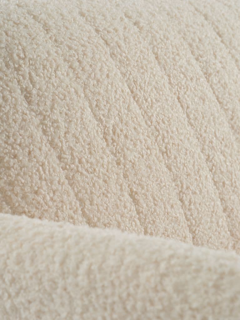 Sofá-cama PARADIS teddy creme/cor carvalho