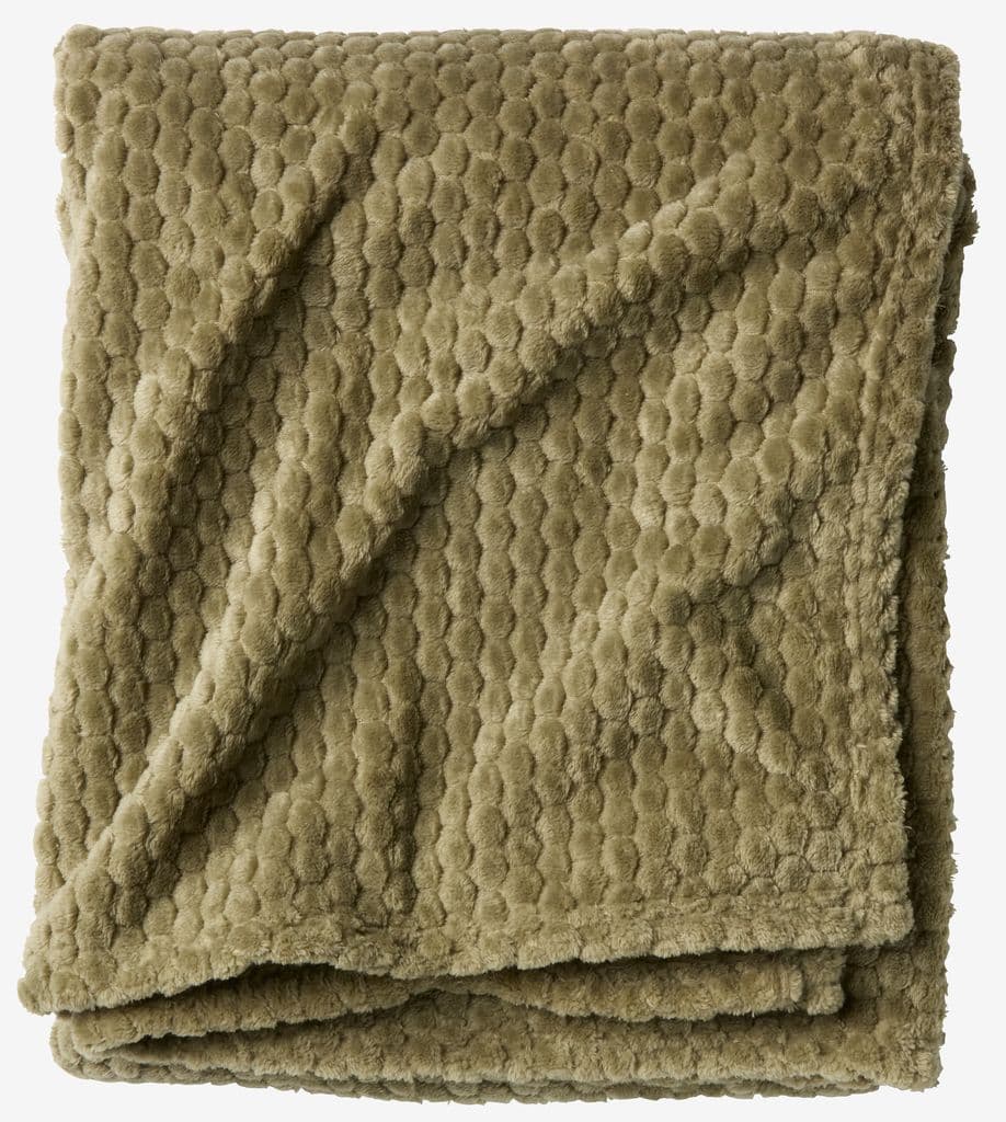 Manta polar ROSENVIAL 130x160 verde