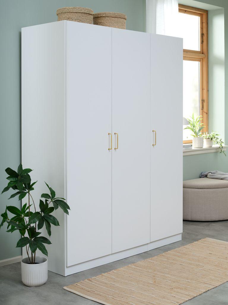 Roupeiro VIBY 150x200 3 portas branco