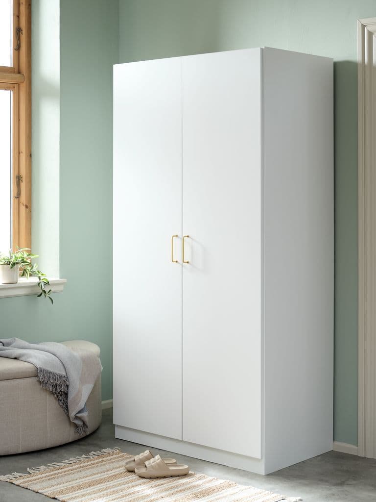 Roupeiro VIBY 101x200 2 portas branco
