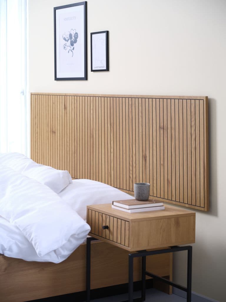 Painel de parede HEMDRUP 200x60 carvalho