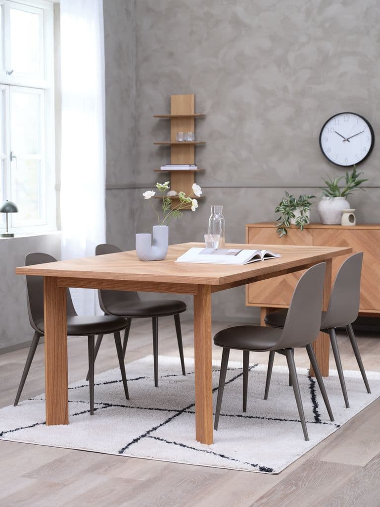 Mesa de jantar HARESKOV 100x200 carvalho