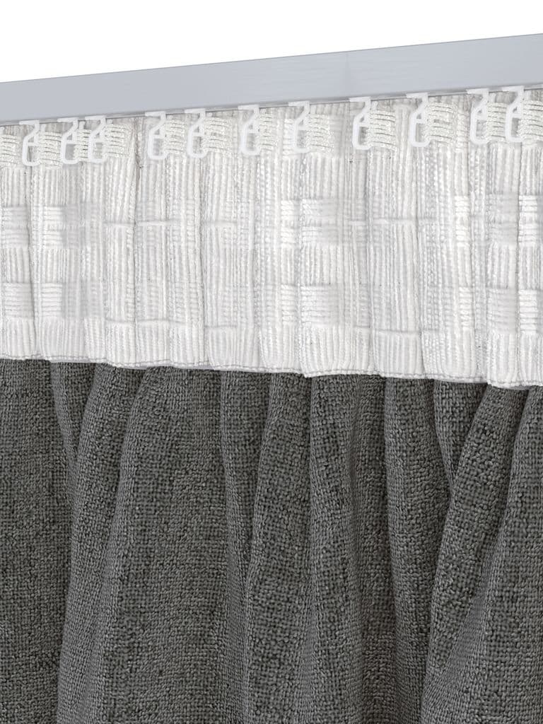 Cortinado opaco ALDRA 1x140x300 cinzento antracite
