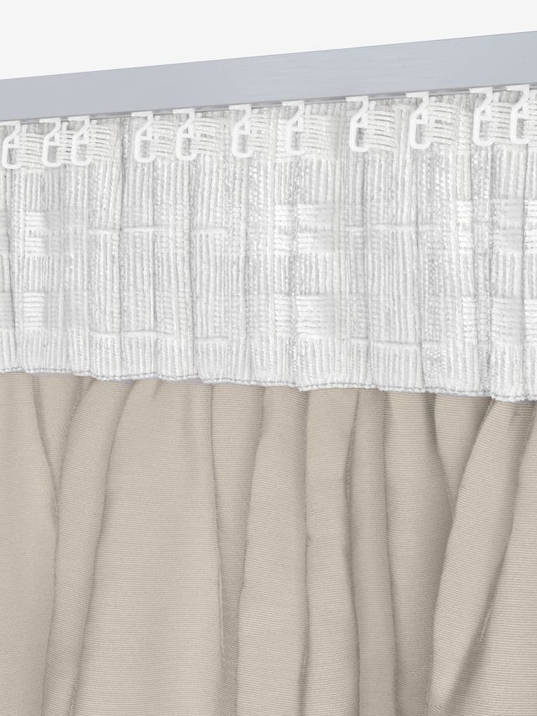 Cortinado AUSTRA 1x140x300 veludo bege