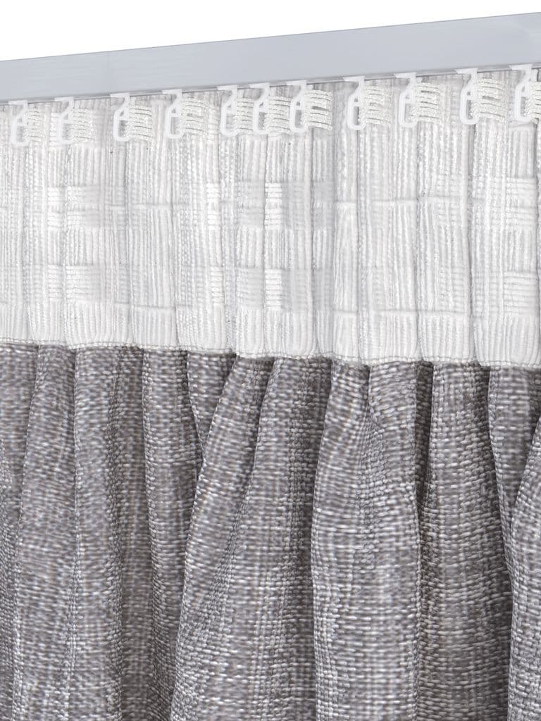 Cortinado RUSKEN 1x140x300 cinzento claro