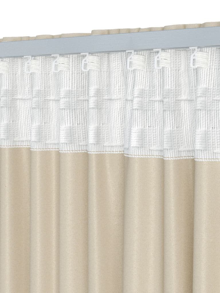 Cortinado semiopaco AMUNGEN 1x140x175 areia