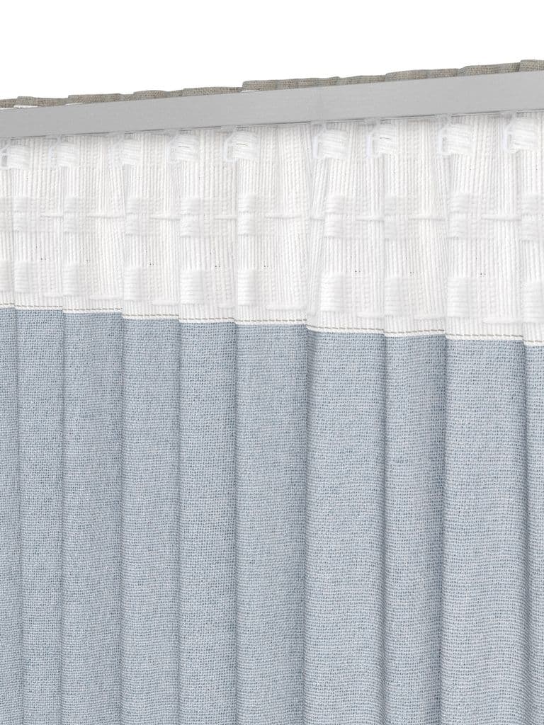 Cortinado opaco LEKA 1x140x300 cinzento quente