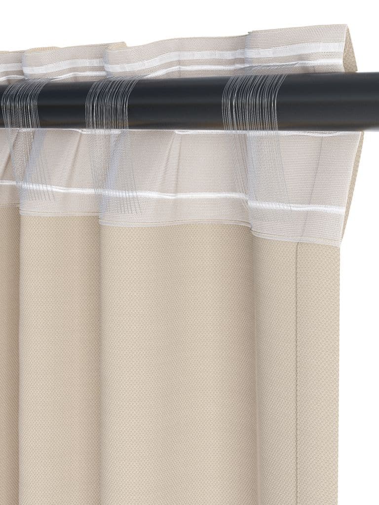 Cortinado ROXEN 1x140x245 bege