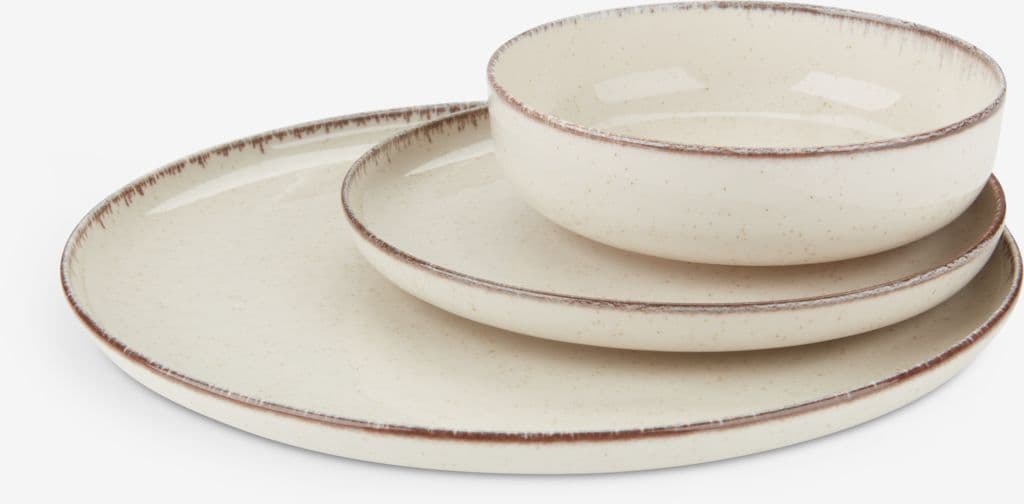 Prato FERDUS Ø27cm grés bege