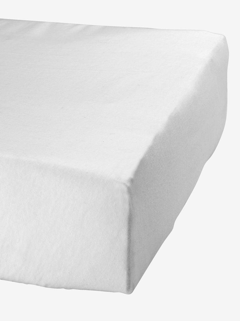 Lençol jersey ajustável JETTE 60x120x15 branco