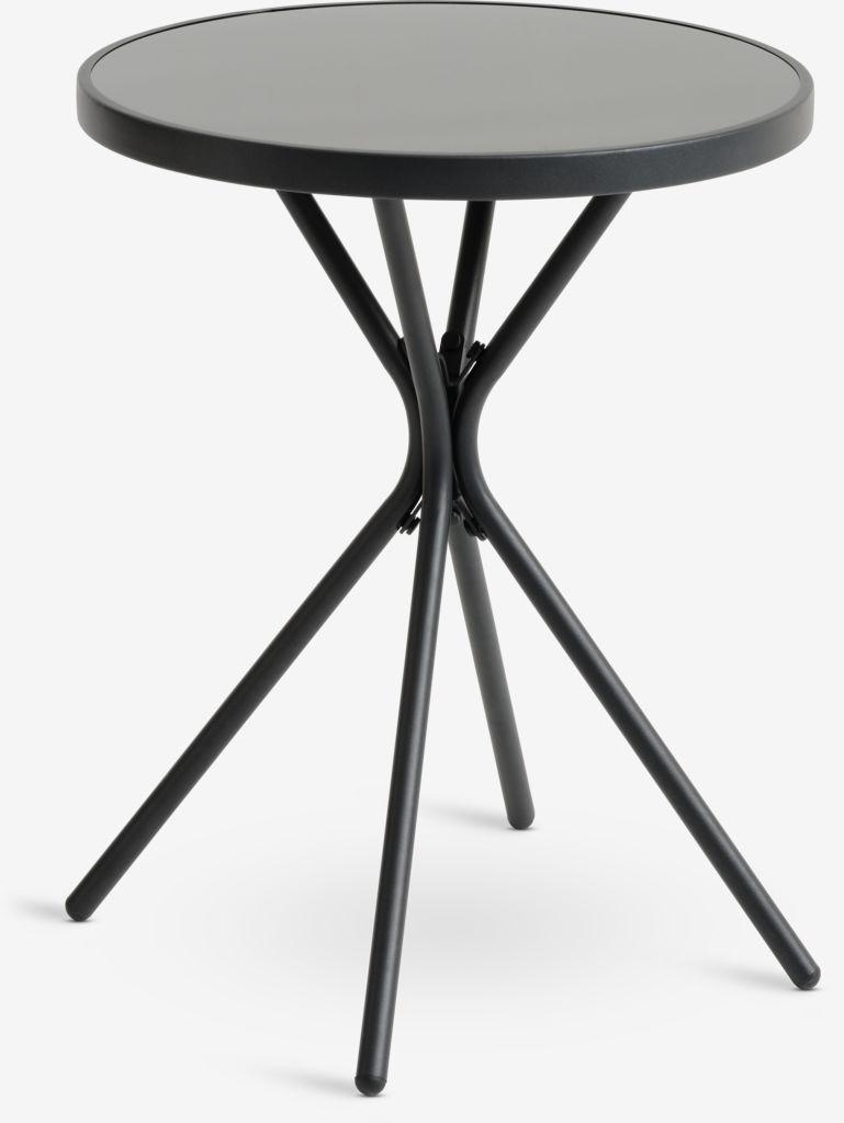 RADSTRUP Ø60 mesa + 2 NABBEN cadeira preto