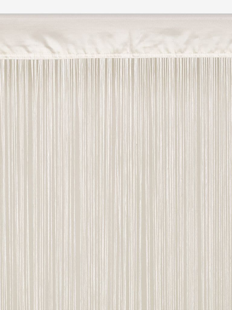 Cortinado de fios YXLAN 1x90x245 creme