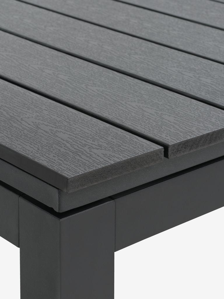 Mesa de jardim VATTRUP L95xC172/276 preto