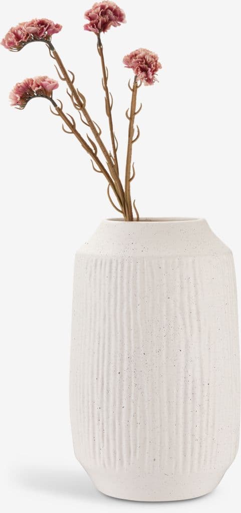 Jarra CHRISTIAN Ø20xA33cm branco