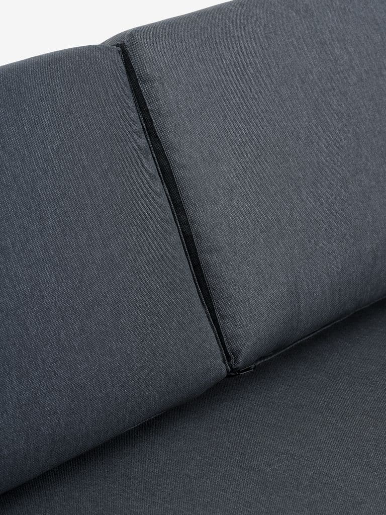 Lounge set VONGE 5 lugares preto
