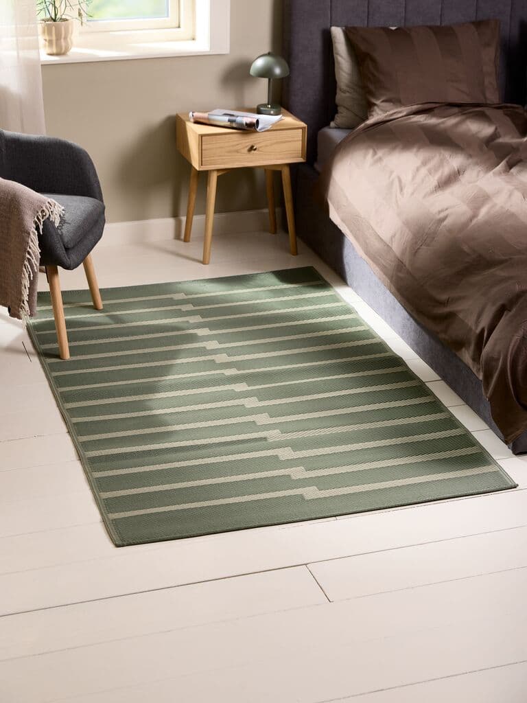 Tapete BROKKURT 120x180 verde