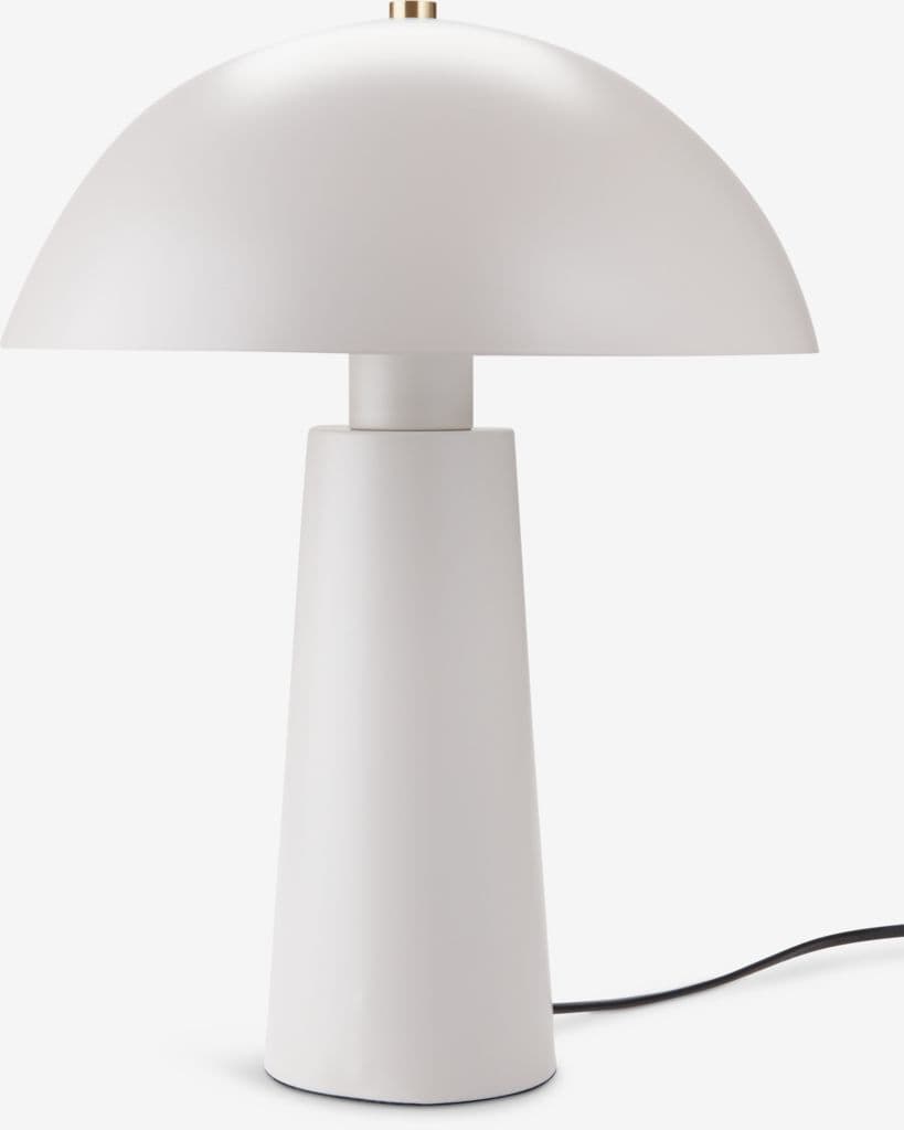 Candeeiro de mesa MARKUS Ø27xA35cm cinzento