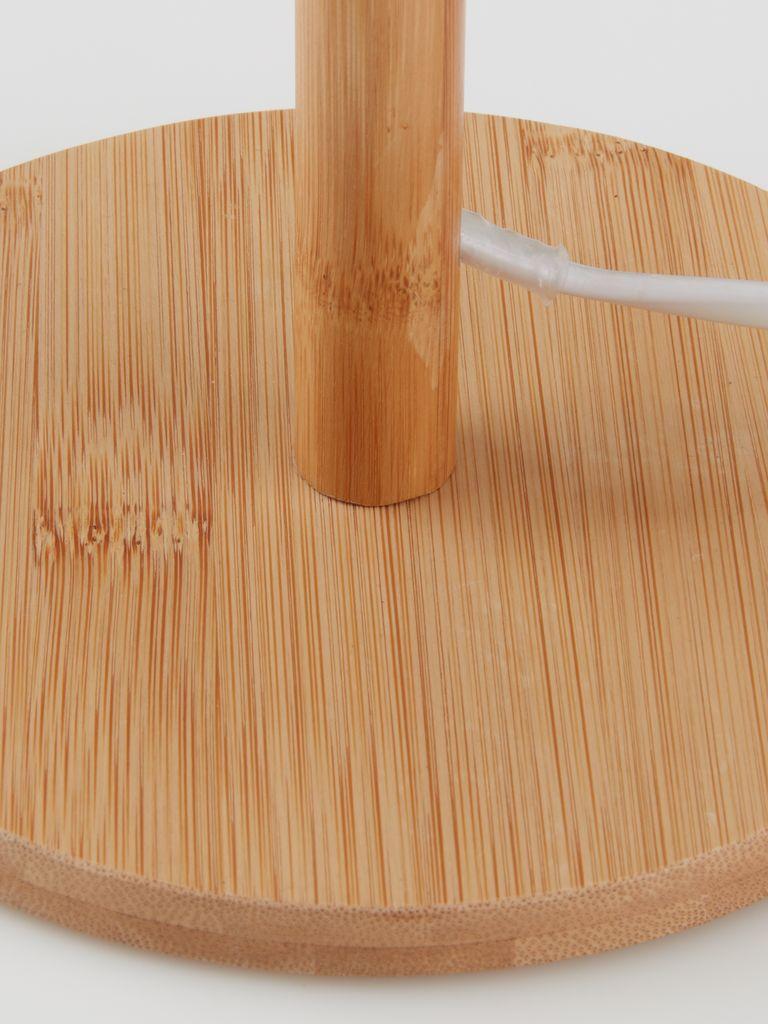 Candeeiro de mesa JULIUS Ø19xA39cm natural