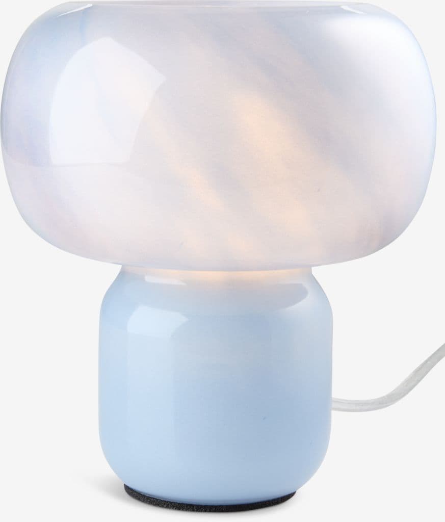 Candeeiro de mesa HJARNE Ø16xA18cm azul