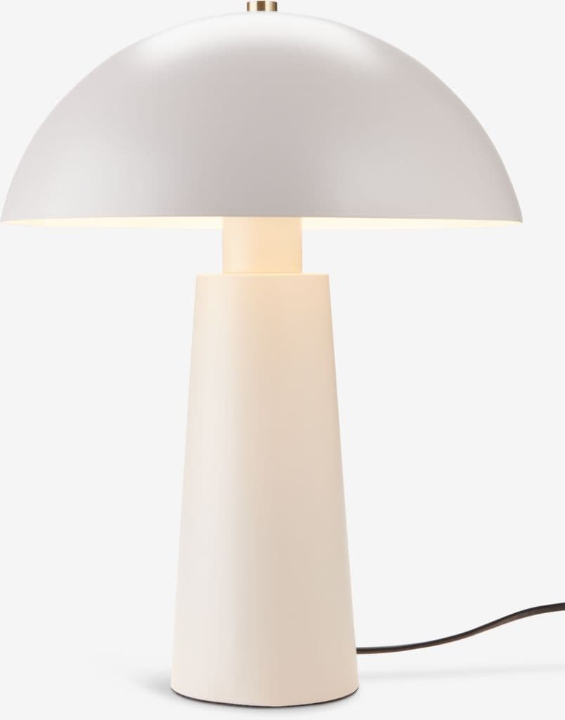 Candeeiro de mesa MARKUS Ø27xA35cm cinzento