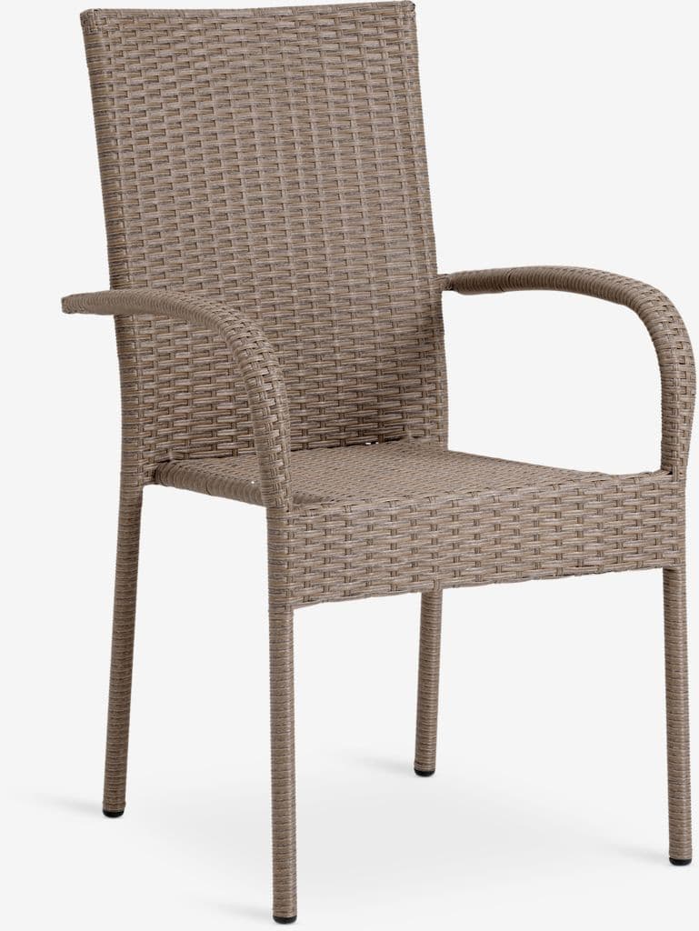 BASTRUP Ø120 mesa madeira/branco + 4 GUDHJEM cadeira