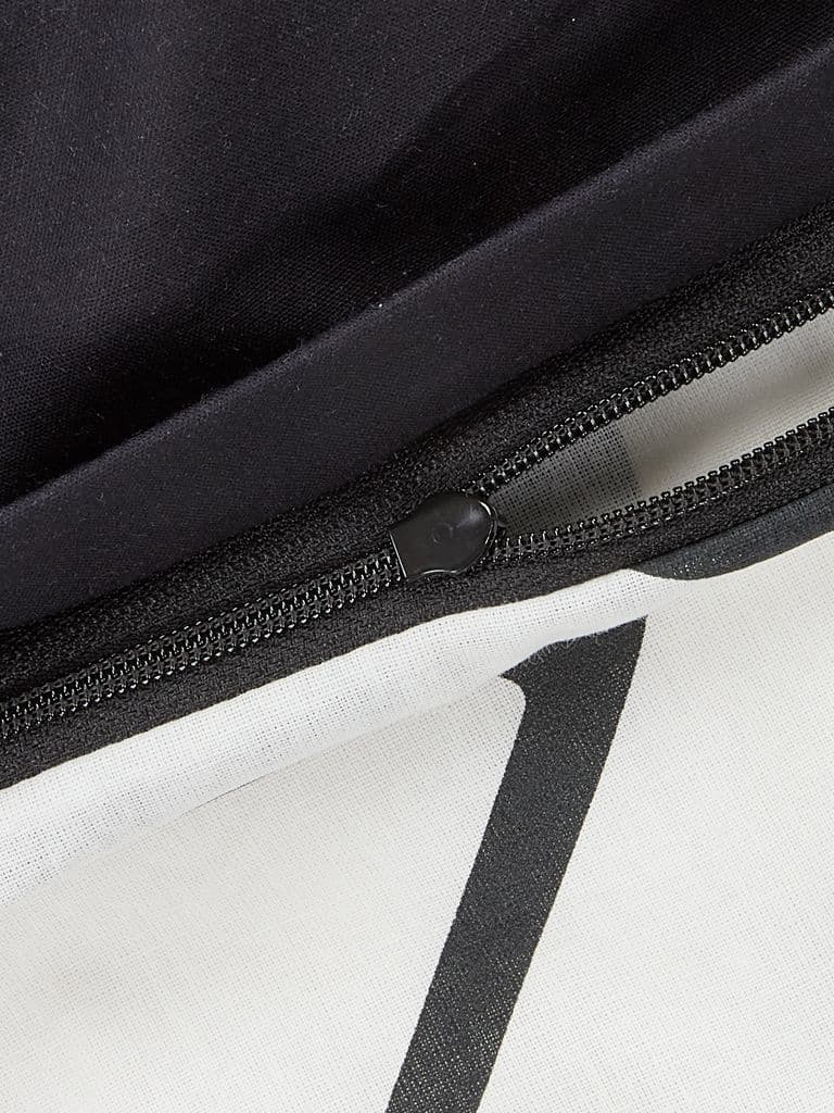 Conjunto capa edredão GAMING 155x220 preto